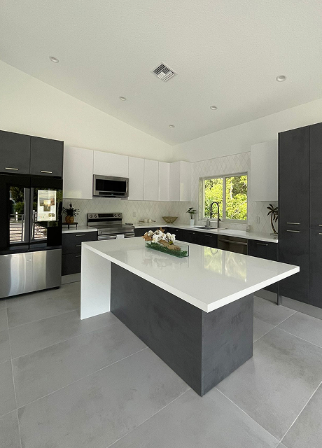 Una cucina realizzata da Melody a Miami