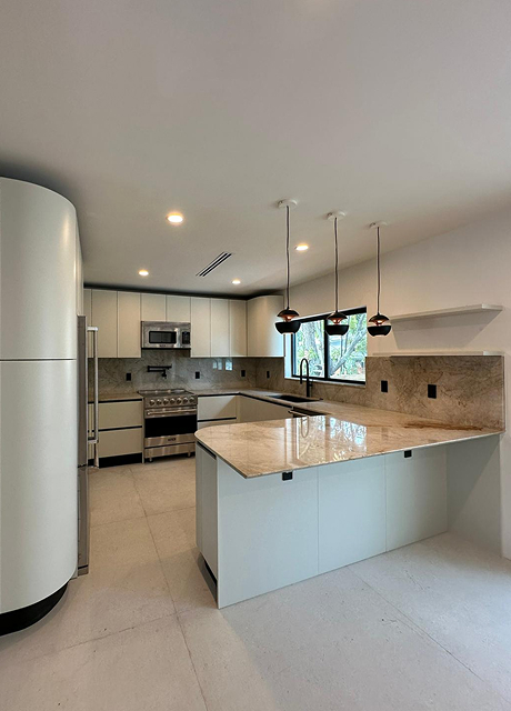 cucina realizzata da Melody a Parigi